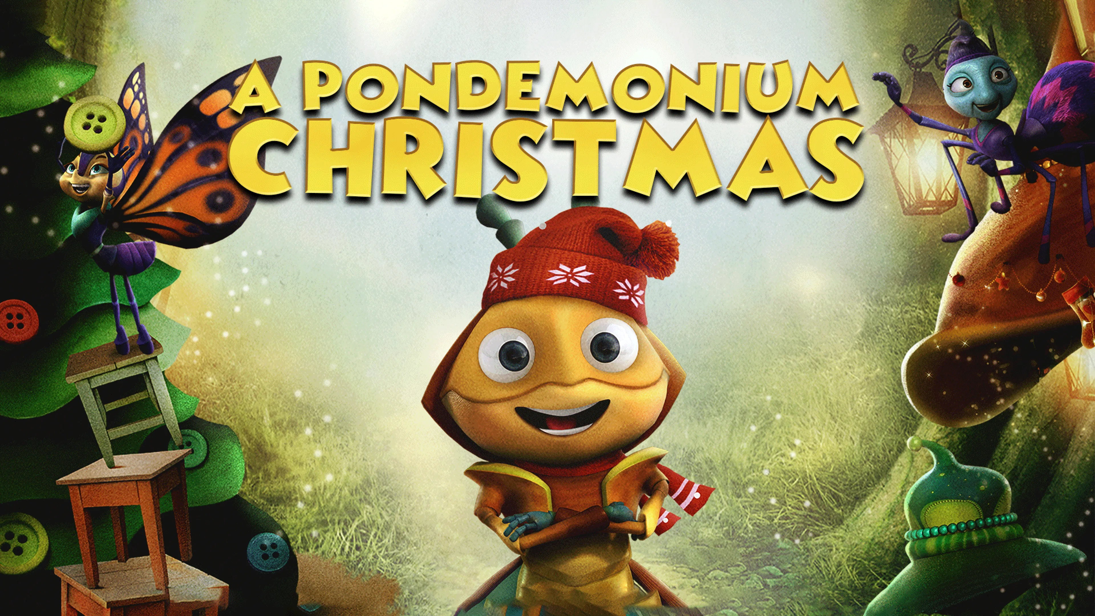 A Pondemonium Christmas poster